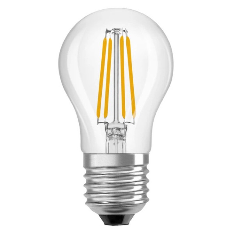 Лампа LED Osram CL P 3.4W/840 230V FIL E27 10X1 40