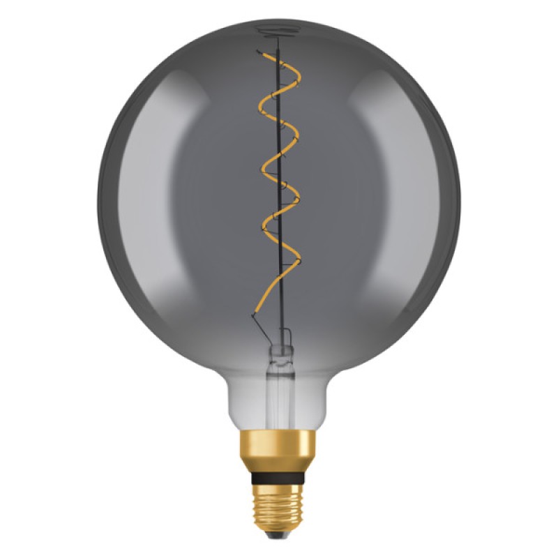 Лампа LED Osram 1906 GLОB 125 5W/818 230V FIL сіра E27 4X1