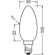 Лампа LED Osram CL B 6.8W/840 FR E14 Value 60