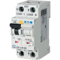 Диференційний автоматичний вимикач 2п 25A FRBDM-C25/1N/001-G/A 10mA EATON