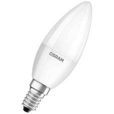 Лампа LED OSRAM CL B60 6.8W/830 230V FR E14 10X1
