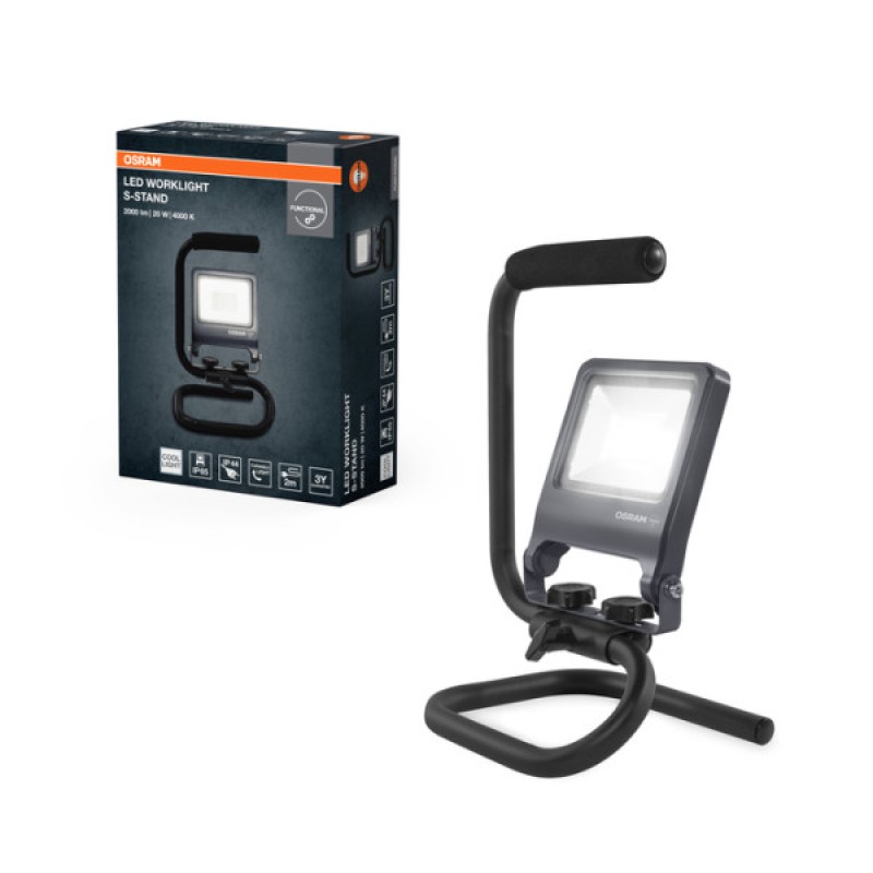 Прожектор LED OSRAM WORKLIGHT 20W 840 S-STAND