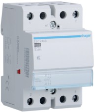Контактор безшумний Hager 40A, 2НВ, 230В (ESC240S)