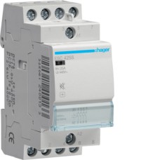 Контактор безшумний Hager 25A, 4НВ, 230В (ESC425S)