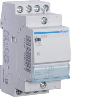 Контактор безшумний Hager 25A, 3НВ+1НЗ, 230В (ESC428S)