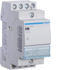 Контактор безшумний Hager 25A, 3НВ+1НЗ, 230В (ESC428S)