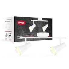 Спот світильник на 2 лампи MAXUS MSL-02C 2x4W 4100K білий
