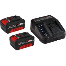 Набір акумулятора та зарядного пристрою Einhell Starter-Kit PXC, 2x18В, 3А•год