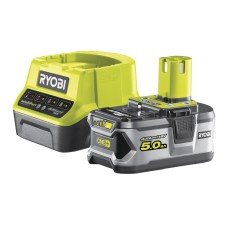 Набір акумулятора та зарядного пристрою Ryobi RC18120-150 ONE+, 18В, 5А•год, ЗП Lithium+