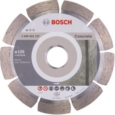 Диск алмазний Bosch Standard for Concrete, 125х22.23мм, по бетону