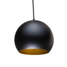 Світильник підвісний (люстра) Bowl P200 Black/Gold