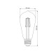 Світлодіодна лампа TITANUM  Filament ST64 6W E27 2200K бронза