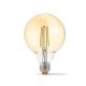 Світлодіодна лампа VIDEX Filament G95FAD 7W E27 2200K дімерна бронза (VL-G95FAD-07272)