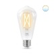 Лампа WiZ LED E27 7Вт 2700-6500K 806Лм ST64 філаментна Wi-Fi розумна