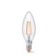 Світлодіодна лампа VIDEX Filament C37FD 4W E14 4100K дімерна