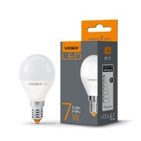 Світлодіодна лампа VIDEX  G45e 7W E14 4100K