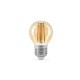 Світлодіодна лампа TITANUM  Filament G45 4W E27 2200K бронза (TLFG4504272A)