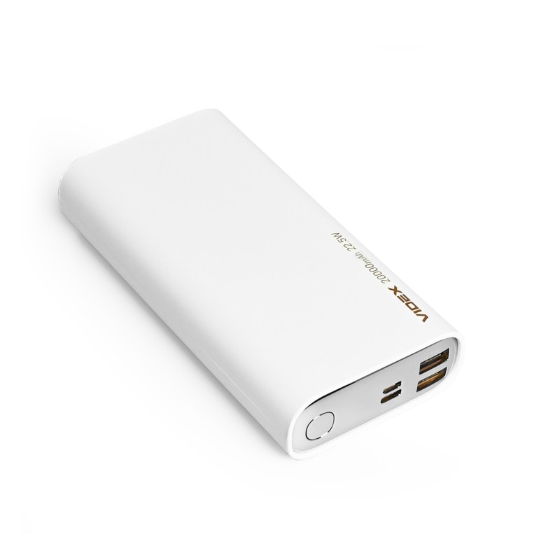 Повербанк 20000mAh VIDEX VPB-320 22.5W White