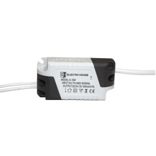 Драйвер для LED панелей 8-18W Input: AC 170-265 В Output:DC 24-72В