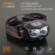 Налобний світлодіодний ліхтарик VIDEX VLF-H055D 500Lm 5000K (VLF-H055D)