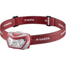 Ліхтар VARTA Налобний Outdoor  Sports H20 Pro IPX4, до 200 люмен, до 50 метрів, біле/червоне світло,  3хААА