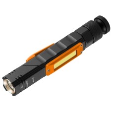 Ліхтар ручний акумуляторний Neo Tools, 2000мА•год, 300лм, 3Вт, 5 функцій освітлення, червоне світло, конструкція, що крутиться на 180°, магніт, IP20