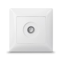 Розетка TV одинарна телевізійна біла TITANUM STANDARD (TF-ST-SK1TV-W)