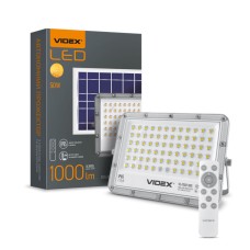Світлодіодний прожектор автономний VIDEX 1000LM 5000K 3.2V (VL-FSO2-505)