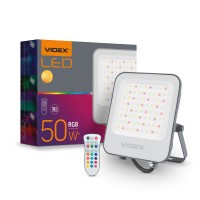 Світлодіодний прожектор VIDEX 50W RGB 220V (VL-F3-50-RGB)