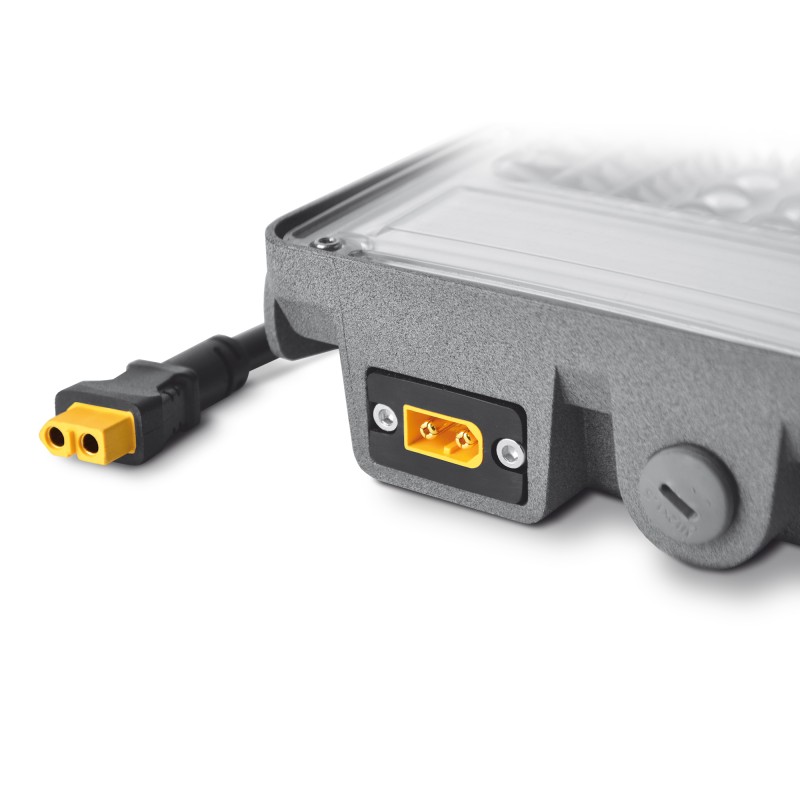 LED прожектор автономний VIDEX 600Lm 5000K Сенсорний (VLE-FSO-205-S)