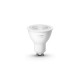 Лампа розумна Philips Hue GU10, 5.2W(57Вт), 2700K, White, ZigBee, Bluetooth, димування, 2шт