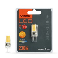 Світлодіодна лампа VIDEX G4C 12V 2W G4 4100K (VL-G4C-02124)
