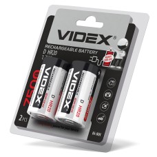 Акумулятори Videx HR20/D 7500mAh double blister/2 pcs (HR20/7500/2DB)