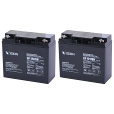 Акумуляторна батарея Vision CP, 12В, 17А•год, AGM