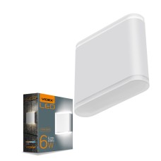 Світлодіодний світильник архітектурний AR06 IP54 VIDEX  6W 2700K білий (VL-AR06-062W)