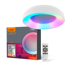 LED світильник VIDEX EDGE-RC-72W-WHITE (VLE-ERC-RGB-72W)