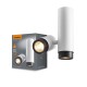 Світильник VIDEX під лампу GU10 SPF07 накладний поворотний подвійний білий + чорне кільце (VL-SPF07-WB)