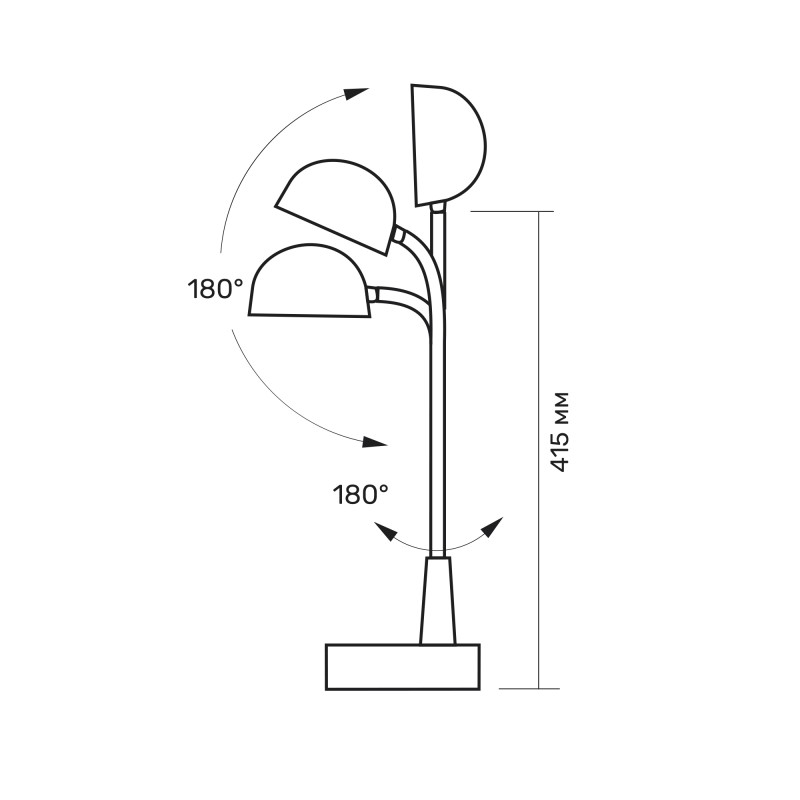 LED лампа настiльна з акумулятором TITANUM TLTF-012W 7W 3000-6000K