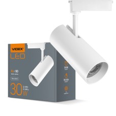 Світлодіодний світильник трековий VIDEX 30W 4100K білий (VL-TR04-304W)