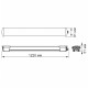 Світильник світлодіодний IP65 лінійний VIDEX 40W 1,2М 5000K (VL-BNW-40125)