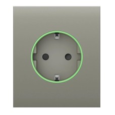 Центральна панель для вбудованої розетки Ajax CenterCover for Outlet smart, Jeweler, бездротова, olive