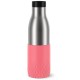 Термопляшка Tefal Bludrop, 500мл, нержавіюча сталь, пластик, рожевий