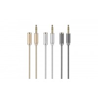 Аудіо кабель 3.5mm HAVIT HV-CB607X Golden (HV-CB607X)