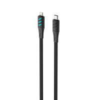 Кабель Type-C - Lightning HAVIT HV-CB6255 PD27W 1м з LED індикатором (HV-CB6255)