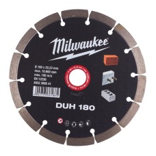 Диск алмазний по армованому бетону Milwaukee DUH 180x22.2 (4932399541)