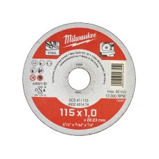 Диск відрізний по металу Milwaukee SCS41/115X1.0 (4932451474)