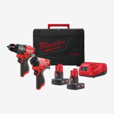 Набір акумуляторних інструментів Milwaukee M12 FPP2A2-402X (4933480587)