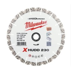 Диск алмазний по армованому бетону Milwaukee SPEEDCROSS XHUDD 230x22.2 (4932492150)
