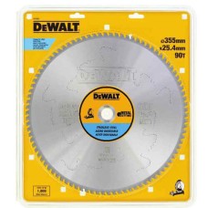 Диск пильний DeWALT Metal Cutting 355х25.4мм 90T (DT1922)