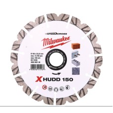 Диск алмазний по армованому бетону Milwaukee SPEEDCROSS XHUDD 150x22.2 (4932492149)